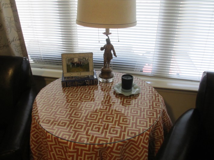 Alexandra's living room table