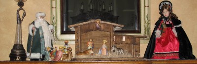 Hummel Nativity Display