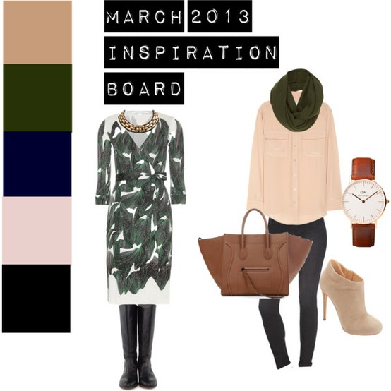 March 2013 Inspiration Board